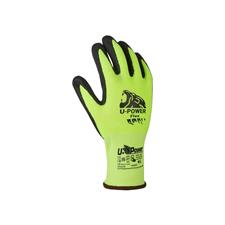 GUANTI U-POWER FLEX VERDE FLUO/NERO