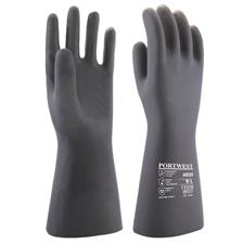 A820 - Guanto chimico neoprene  Nero