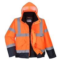 S266 - Bomber bicolore Hi-Vis